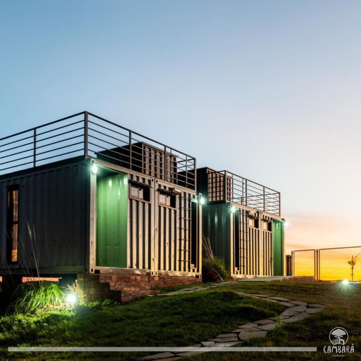 Cambara Container Hotel Buitenkant foto